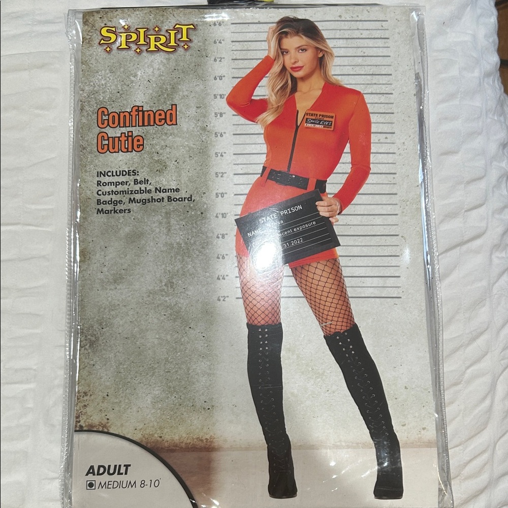 Spirit Orange and Black Costume Set